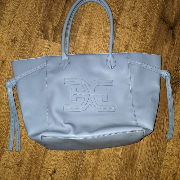 Sam Edelman Synthetic Shoulder Bag in Cornflower Blue - Picture 2 of 9